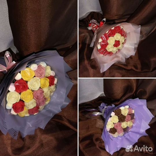 Шоколадные розы
