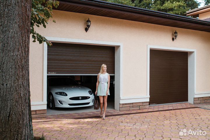 Секционные ворота