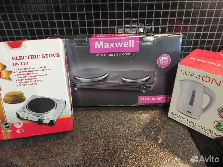 Плита электрическая чайник цена за всё