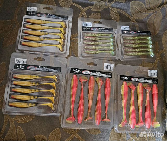 Рыбацкие снасти для джиговой ловли. Набор приманок