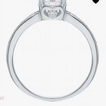 Кольцо с фианитами