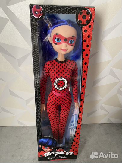 Кукла леди баг музыкальная. 80 см. Новая