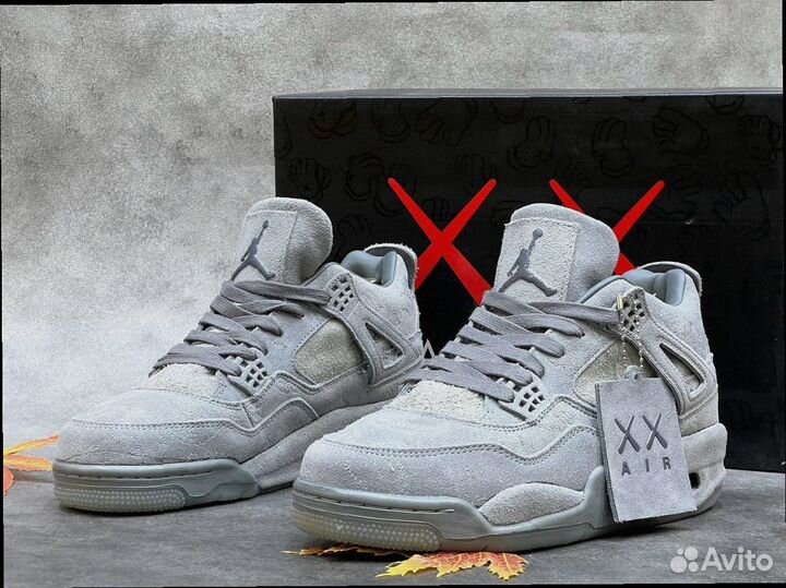 Мужские Кроссовки Nike Air Jordan 4 Kaws