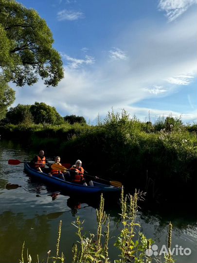 Сплав на байдарках по реке Дойбица