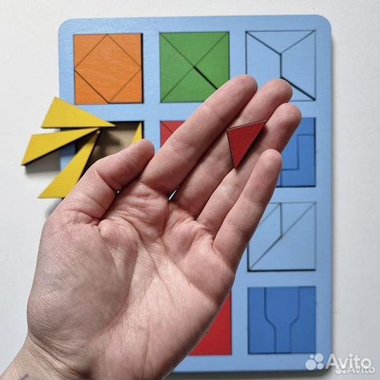 Сложи квадрат Б.П.Никитин 2 уровень (макси)