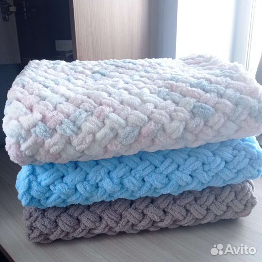 Плед детский плюшевый