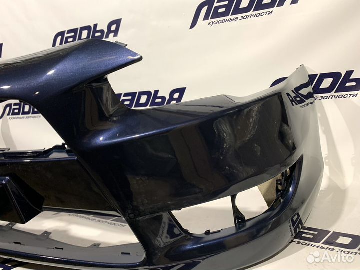 Бампер Mitsubishi lancer X(08) передний Темно-сини