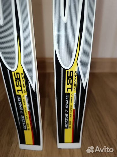 Лыжи беговые коньковые salomon active 7 skate 186