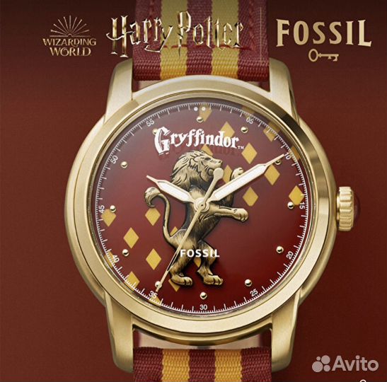 Часы Fossil Гарри Поттер Гриффиндор