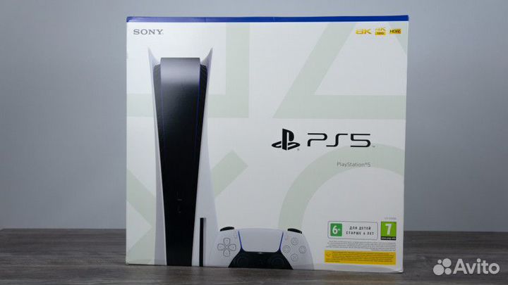 Sony Playstation 5 с дисководом (3 рев.) - новая