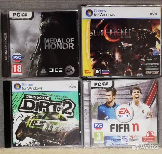 Компьютерные игры диски для пк