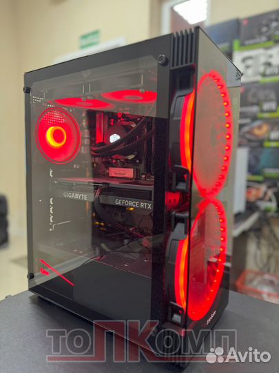 Новый игровой пк Ryzen 7 5700x 32 Гб RTX 4060 Ti