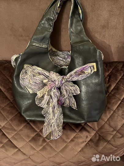 Сумка женская Pollini, оригинал, натуральная кожа