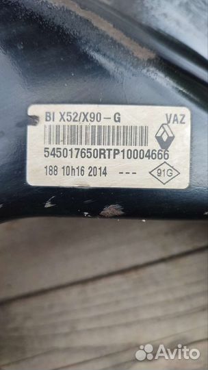 Рычаг передней подвески renault logan 2014