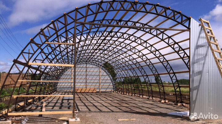 Арочный ангар
