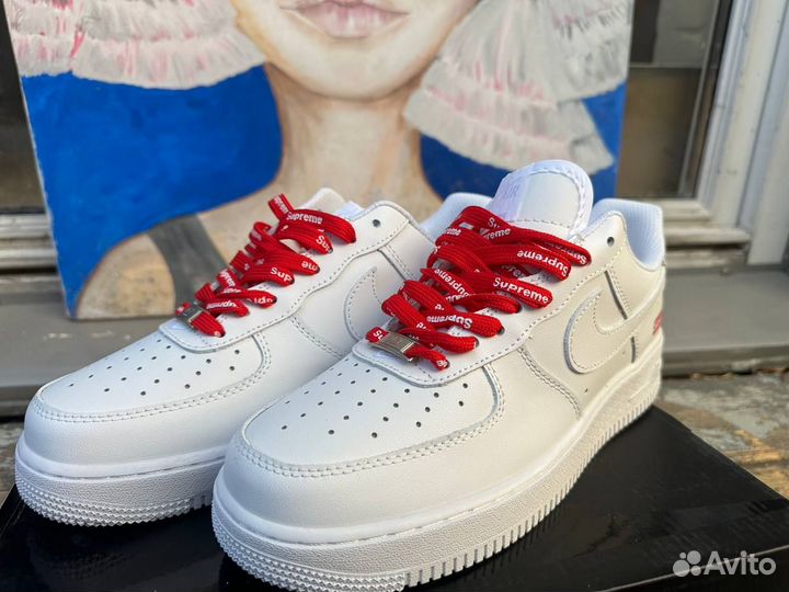 Кроссовки nike air force 1 supreme