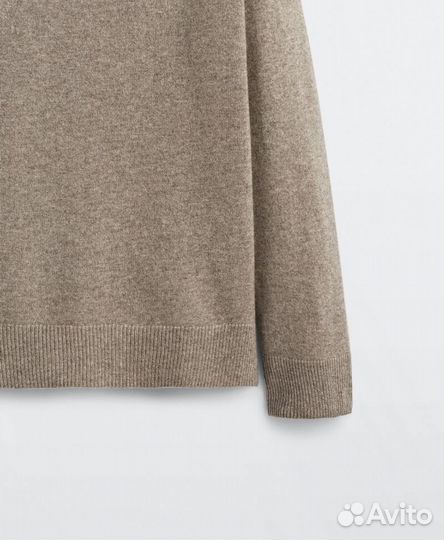 Massimo Dutti новый 100 кашемировый свитер XS