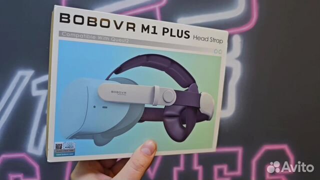 Крепление для Oculus Quest 2 (bobovr M1 Plus)