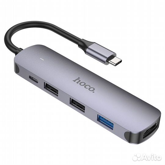 USB-хаб 3.0 на 5 портов Hoco HB27