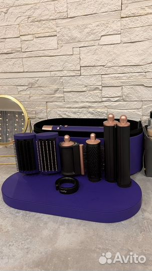 Укладка волос стайлером Dyson long 2022