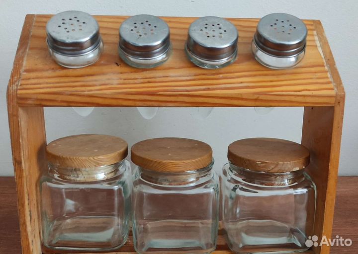 Набор баночек для специй