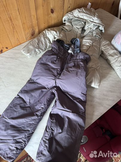 Зимний комбинезон для девочки 104