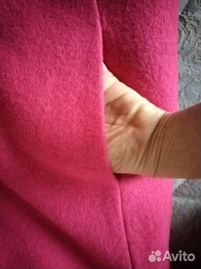 Пальто шерстяное зимнее размер46-48-50 новое