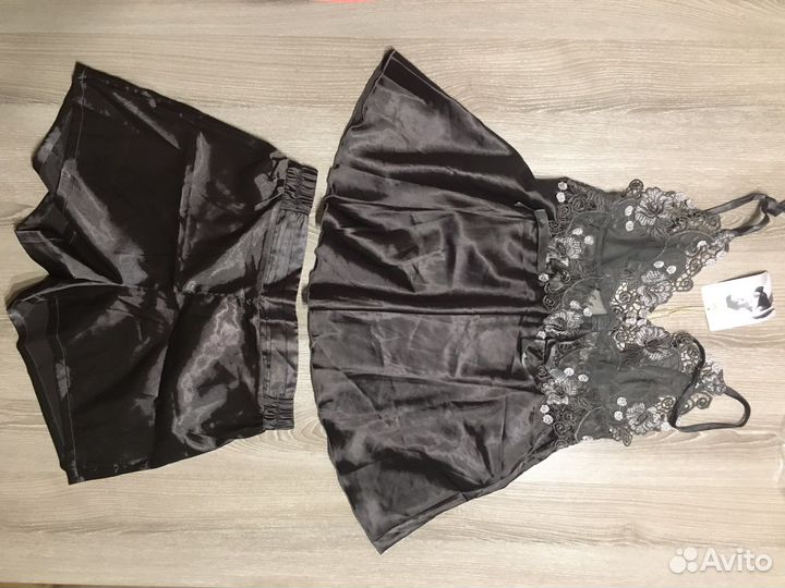 Пижама шелковая 38