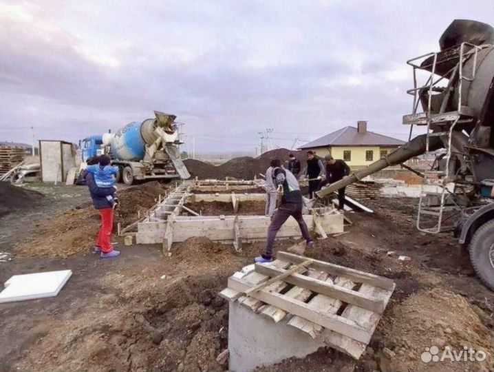 Бетон строительный М150