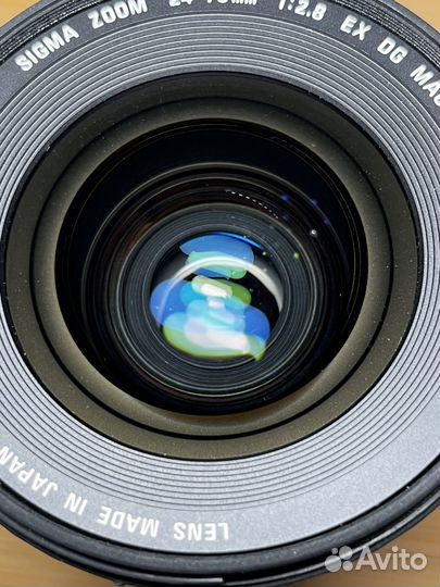 Sigma 24-70 2.8 canon