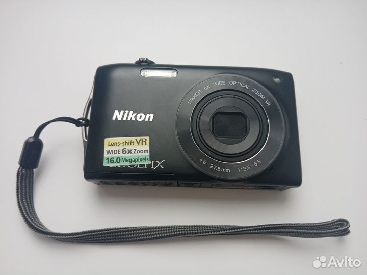Компактный фотоаппарат Nikon coolpix S3300