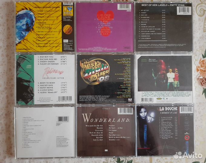 Евро и Итало Диско на CD