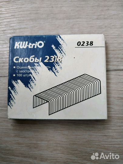 Скобы для степлера