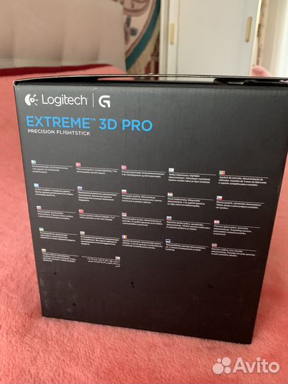 Джойстик для пк игровой Logitech extreme 3D PRO