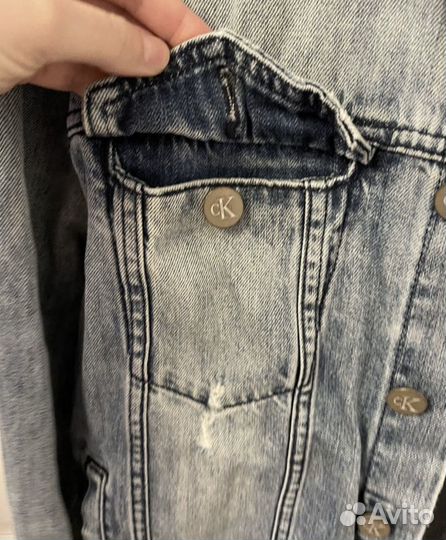 Джинсовка calvin klein оригинал s