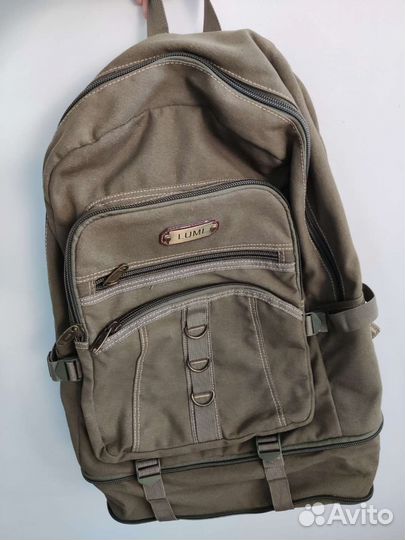 Рюкзак холщевый с увеличением