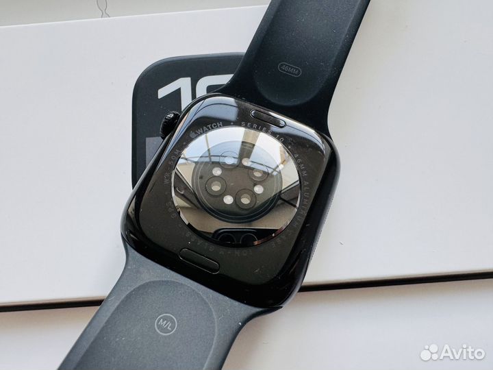 Apple Watch 10 46mm Black M/L 2024