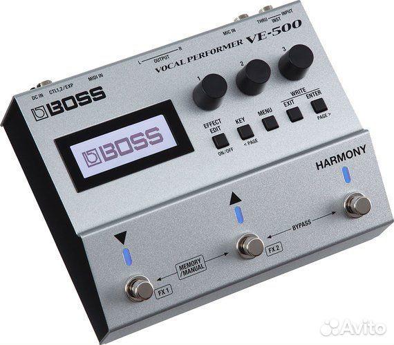 Boss VE-500 Vocal Performer вокальный процессор