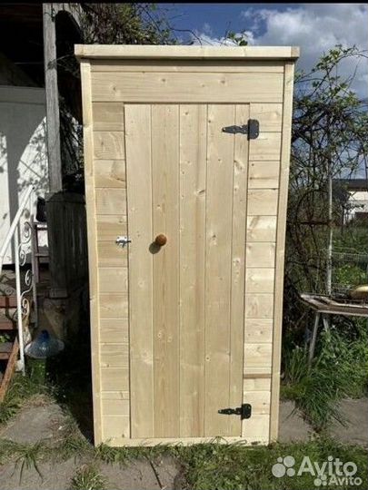 Дачный туалет с душем