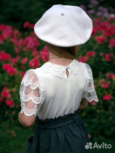 Блузка школьная