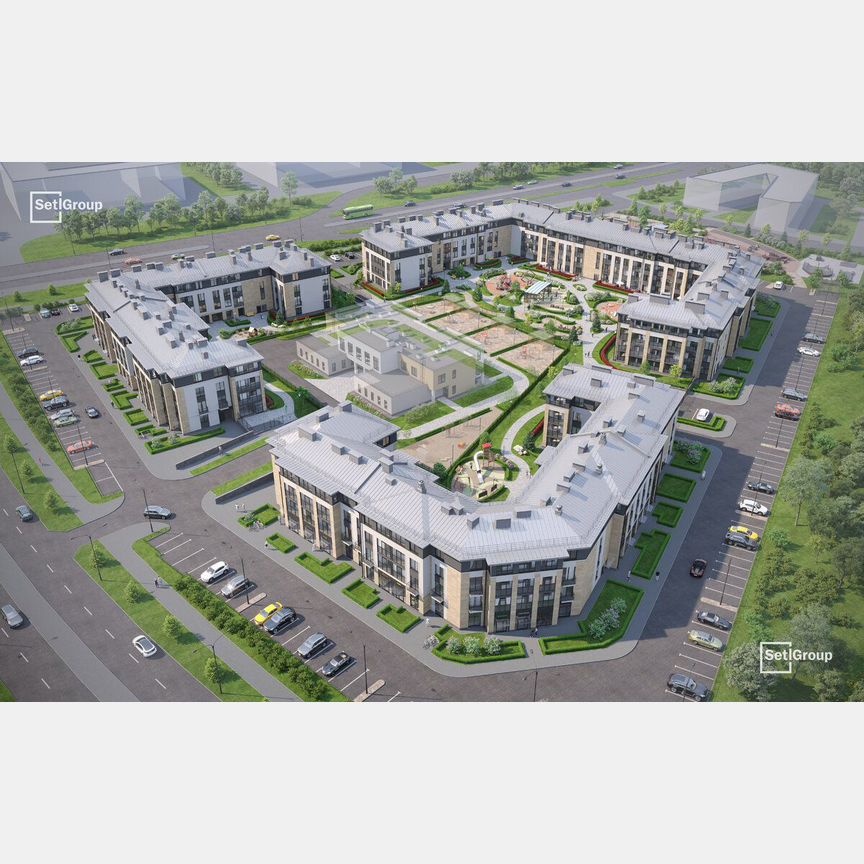 1-к. квартира, 34 м², 4/4 эт.