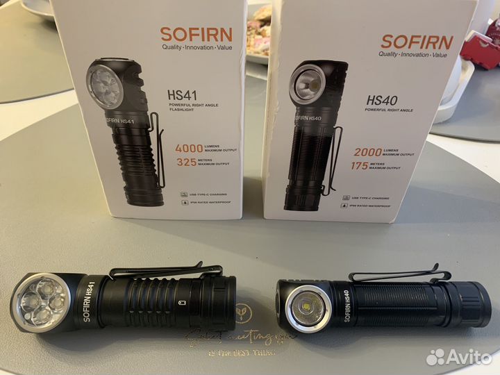 Мощный фонарь sofirn HS40, HS41