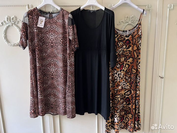 Новые лето вискоза платье замечательное CNC L