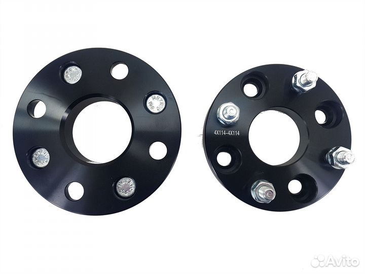 Проставки ступичные 25мм - 4x114 цо 60.1, M12x1.5