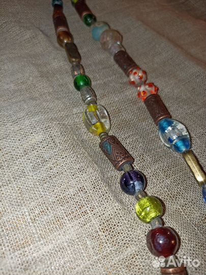 Бусы муранское стекло