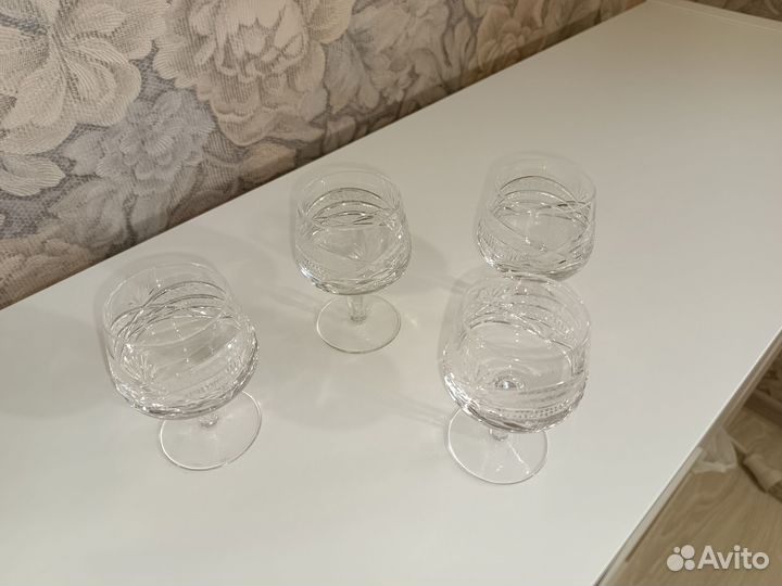 Хрустальные фужеры ГДР