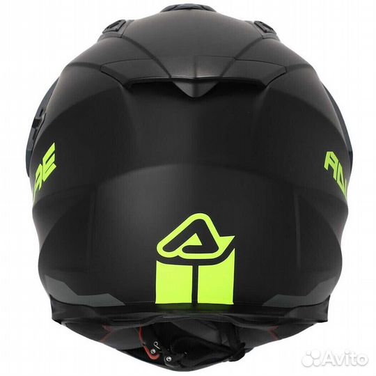 Acerbis flip FS-606 Adventure Integral Motorcycle Мотошлем Black Gray