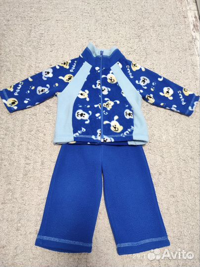 Флисовый костюм 86-92