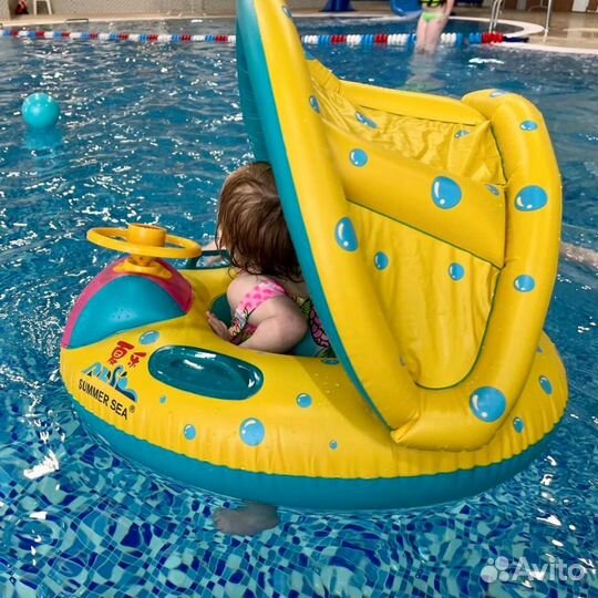 Детский надувной круг для плавания
