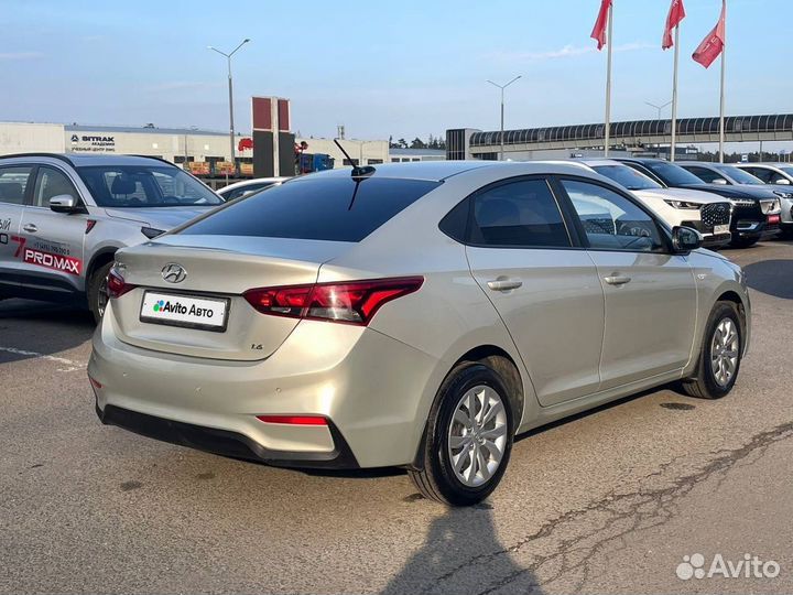 Hyundai Solaris 1.6 AT, 2019, 216 591 км